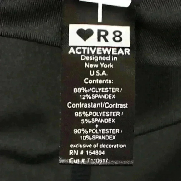 HEART R8 ladies activewear legging medium black - Picture 6 of 6